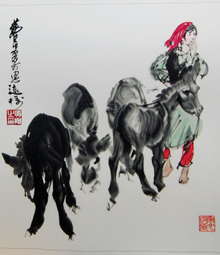 紫金湘繡